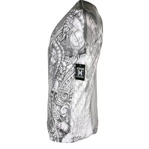 Xtreme Couture By Affliction Men's Proto Metal White T-Shirt - Premium Athletic Graphic Tee